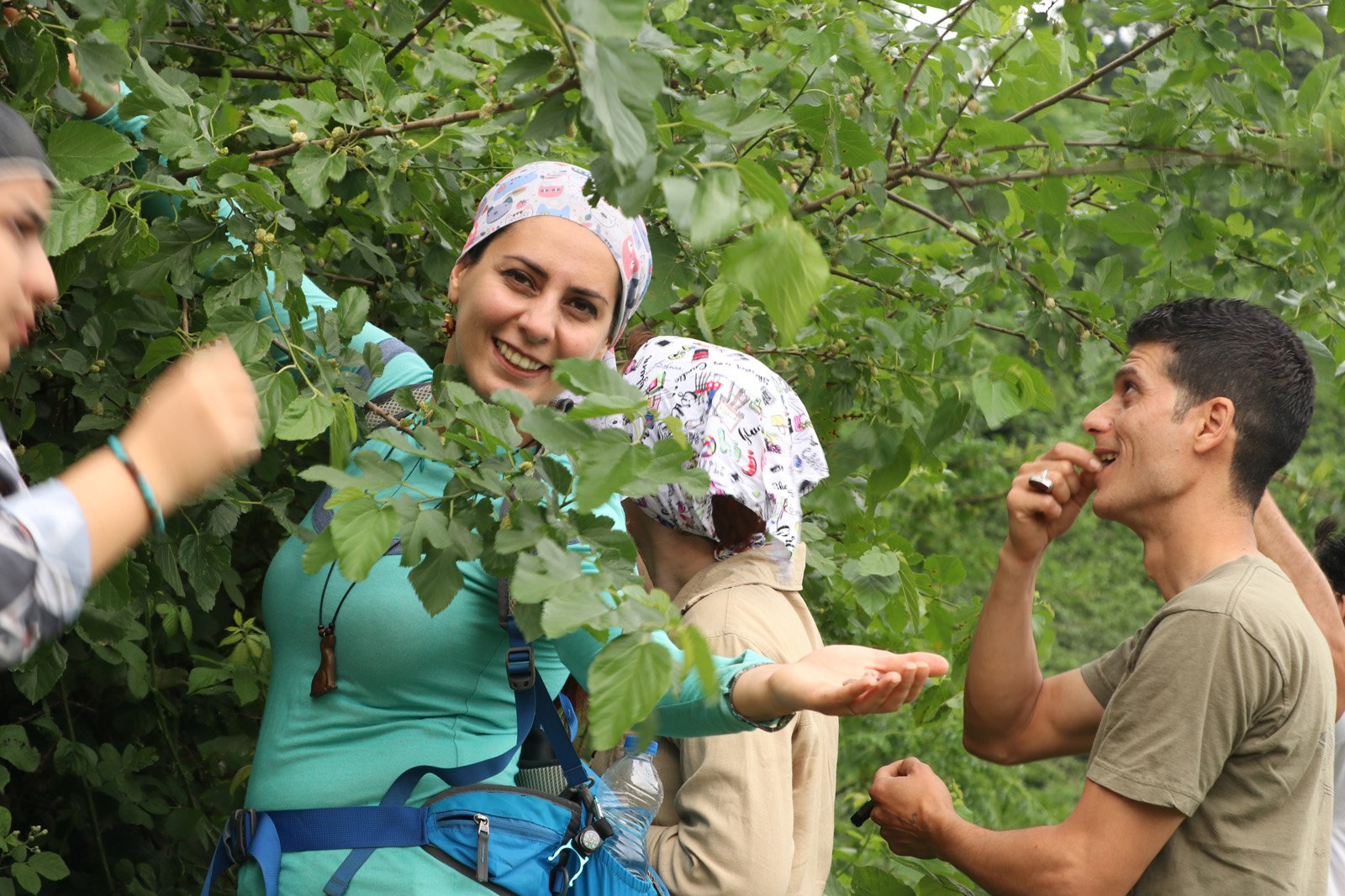 تجربه کوه گردی با پریا